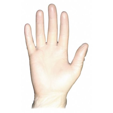 Proguard PF General Purpose Gloves, Vinyl, S, 100 PK, Clear 8608S