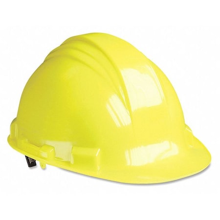 Honeywell North Hard Hat, A79, Suspension: Plastic/Nylon, 4 Point 4 pt. Ratchet, Type 1, Class E, Yellow A79R020000