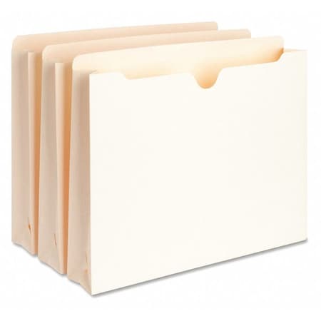 Business Source Vert Expanding File Pocket, 2" Exp, PK50 65799