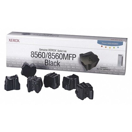 Xerox Solid Ink Stick, Phsr 8560, Blk, PK6 108R00727
