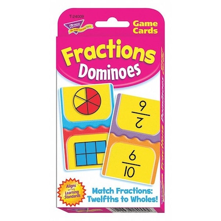 Trend Fractions Dominoes Challenge, Game, PK56 24009