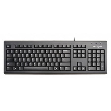 Kensington Keyboard, Spill-Safe, Sealed 64370