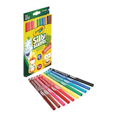 Crayola Markers, Scented, PK10 585071