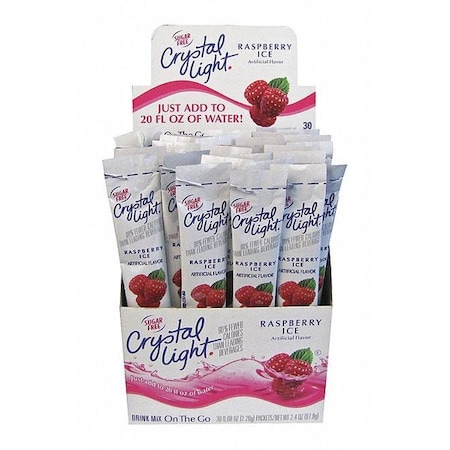 Crystal Light Mix, Crystal Light, Raspberry Ice, PK30 7980
