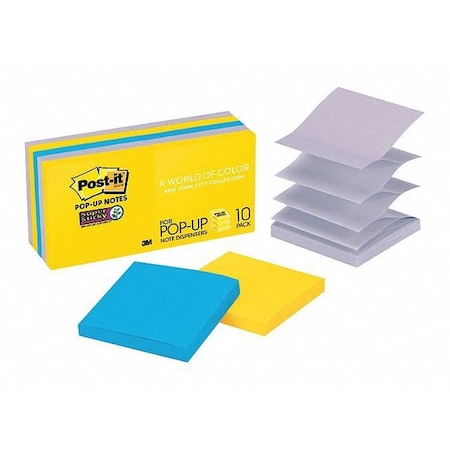 Post-It Notes, Super Sticky, Nyc, 3"x3" R33010SSNY