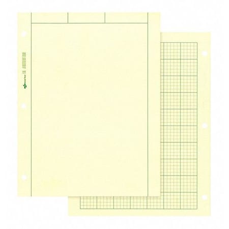 Rediform Pad, Computation, Letter, Green 42382