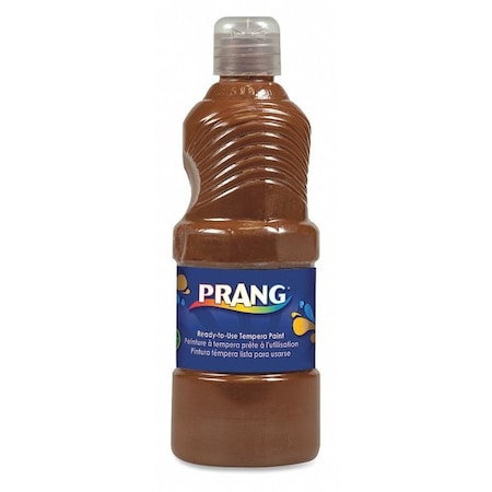 Prang Paint, 16 oz, Liqud Tempera, Brown 21607