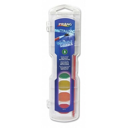 Prang Paint, Mtlc, Washable, PK8 80516