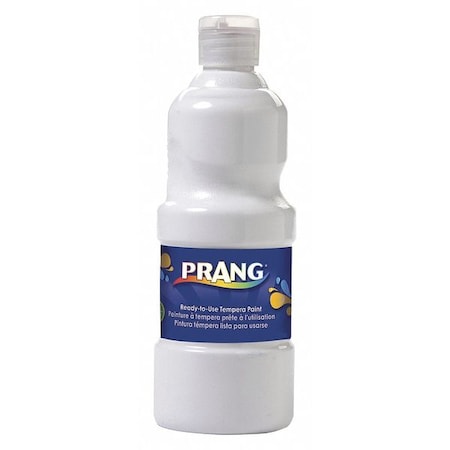 Prang Paint, Tempera, Ready to Use, Prang, White 21609