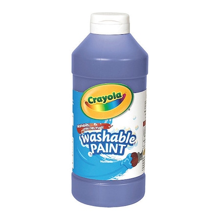 Crayola Paint, Washable, 16oz, Blue 542016042