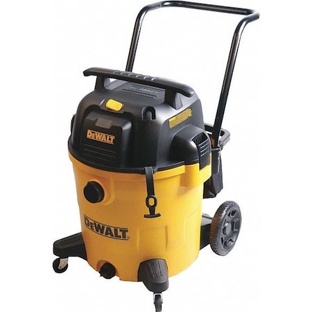 Dewalt Wet/Dry Vacuum, 16 gal., 6.5 HP, Poly, Disposable, 116 cfm, 6-1/2 HP DXV16PA