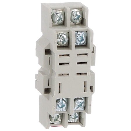 Square D Relay Socket, Square, 8 Pins, 10 A 8501NR42B