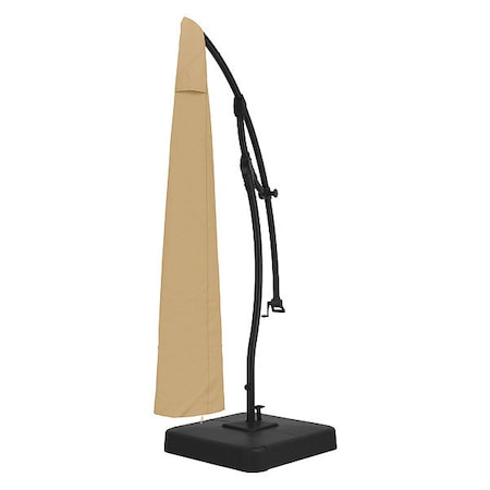 Classic Accessories Offset Patio Umbrella Canopy Cover, Sand 59992-EC