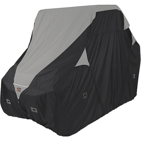 Classic Accessories UTV Storage Cover, X-Large, Black/Grey 18-065-053801-00
