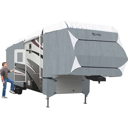 Classic Accessories Toy Hauler RV Cover, 29 ft-33 ft, Grey 80-348-173101-RT