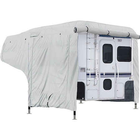 Classic Accessories Camper Cover, 8 ft.-10 ft. Campers, Grey 80-258-141001-00