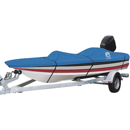 Classic Accessories Stellex Boat Cover, Model B, Blue 20-146-090501-00