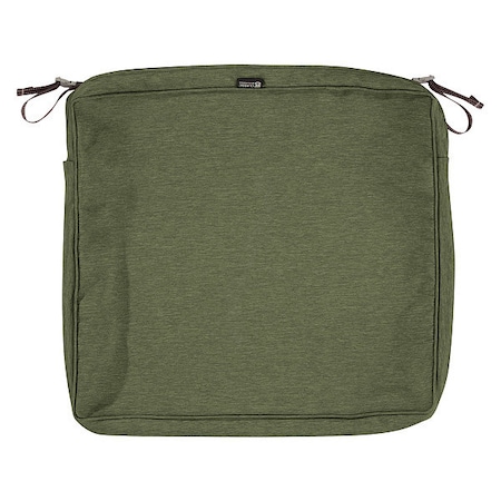 Classic Accessories Montlake Rectangle Dining Seat Cushion Slipcover, Heather Fern, 19"x21" 60-041-011101-RT