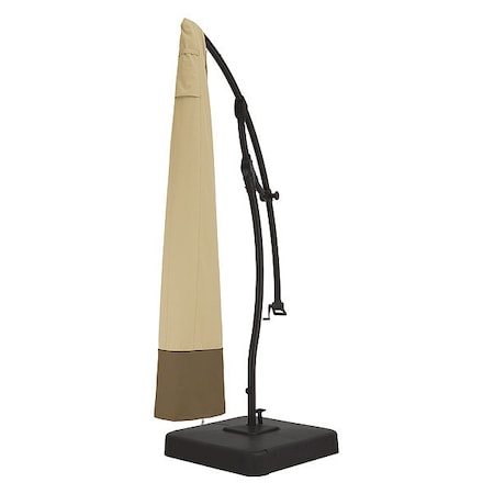 Classic Accessories Veranda Cover, Canopy, Offset Patio Umbrella, Antique Beige, 25"x25" 55-230-011501-00