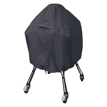 Classic Accessories Kamado Ceramic Grill Cover, Large, Black 55-395-040401-EC