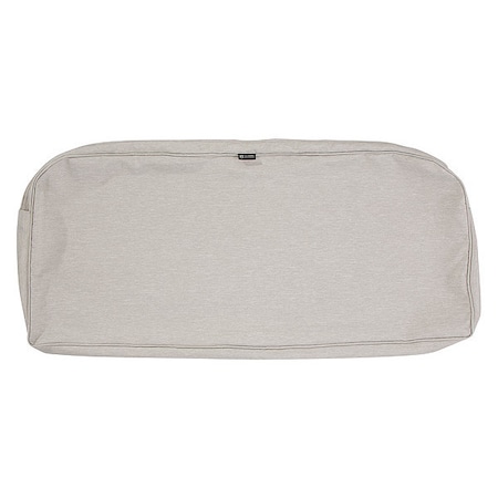 Classic Accessories Montlake Bench/Sette Cushion Slipcover, Heather Grey, 18"x41" 60-083-011001-RT