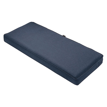 Classic Accessories Bench/Settee Cushion, Heather Indigo, 48" x 18" x 3" 62-015-INDIGO-EC