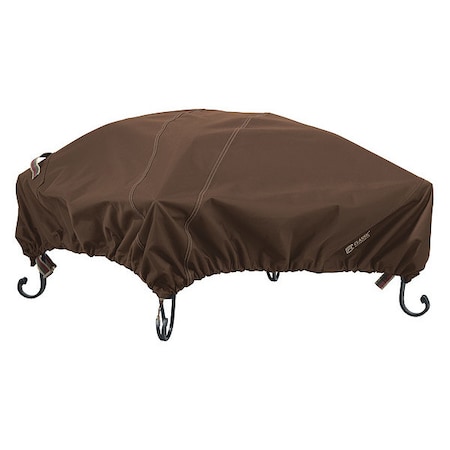 Classic Accessories Fire Pit Cover, Madrona? RainProof? Square Fire Pit Cover 40 Inch 55-832-036601-RT