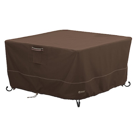 Classic Accessories Fire Pit Cover, Madrona RainProof Square Fire Pit Table Cover 42 Inch 55-835-036601-RT