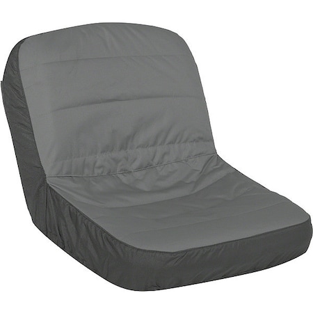 Classic Accessories Tractor Seat Cover, Lg, Blck/Gry Deluxe 52-152-043201-RT