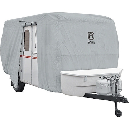 Classic Accessories Fiberglass Cover, up to 8 ft-10 ft L Grey 80-407-141001-RT