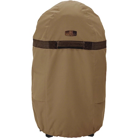 Classic Accessories Smoker Cover, Lg, Hickory/Oak/Mhgny Rnd 55-038-042401-00