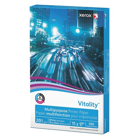 Xerox Paper, Copy, Vitality, 11x17 3R03761