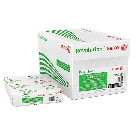Xerox Paper, Dig, Carbonless, 2-Part, PK2500 3R12421