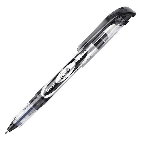 Pentel Pen, 24/7, Rollerbl, 0.7Mm, Bk, PK12 BLD97A