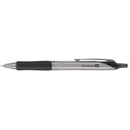 Pilot Pen, Acroball Pro, 1.0Mm, Bk, PK12 31910