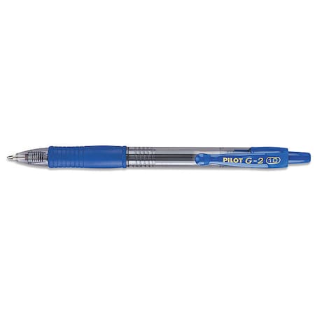 Pilot Pen, Gel, G2, Bold, Blue, PK12 31257