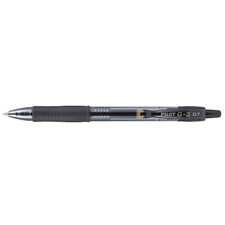 PILOT Pen, Gel, G2, Fine, Black, PK12 31020