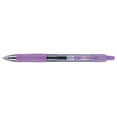 Pilot Pen, Gel, G2, Fine, Purple, PK12 31029