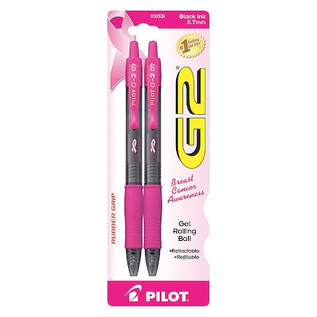 Pilot Pen, G27, Bca, Bk Ink, PK2 31331