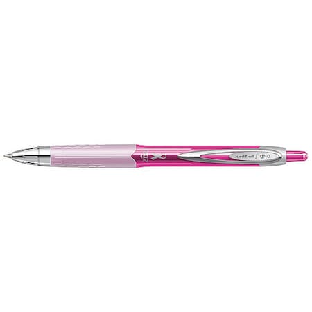 Uni-Ball Pen, Gel, 207, Bca, 0.7Mm, Pk/Bk UBC1745267