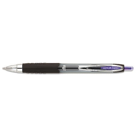 Uni-Ball Pen, Gel, 207, Retrct, 0.7Mm, Pe, PK12 UBC70221