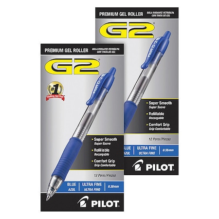 G2 Pen, Gel, G2, Ultra Fine, Be, PK24 31278BD