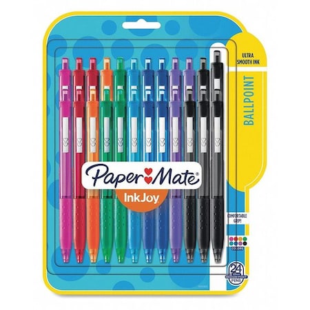 Paper Mate Pen, Inkjoy 300Rt, 1Mm, PK24 1945926