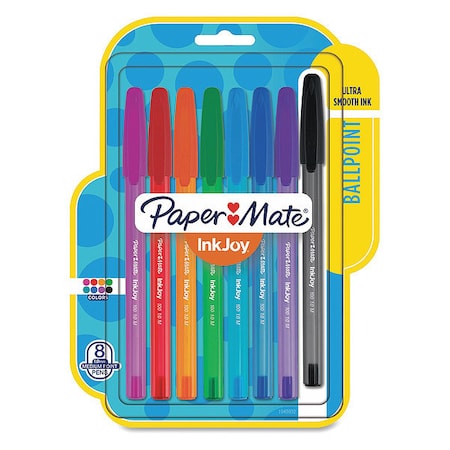 Paper Mate Pen, Inkjoy, 100St, 1.0Mm, PK8 1945932