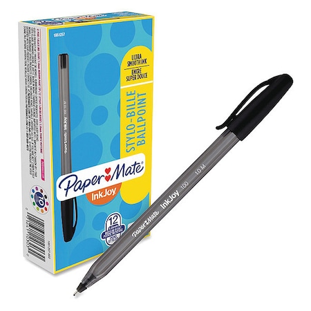 Paper Mate Pen, Inkjoy, 100St, 1.0Mm, Bk, PK12 1951257