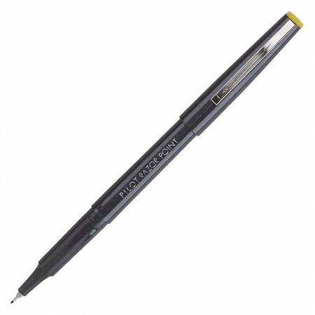 Pilot Pen, Marker, Razor, 0.3Mm, Bk, PK12 11001