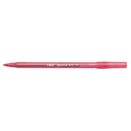 Bic Pen, Roundstic, Bp, Med, Rd, Dz, PK12 GSM11RD