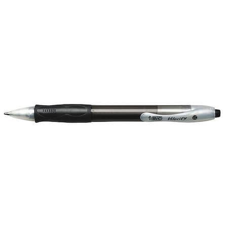 Bic Pen, Velocity, Bp, Rt, Med, Bk, PK12 VLG11BK