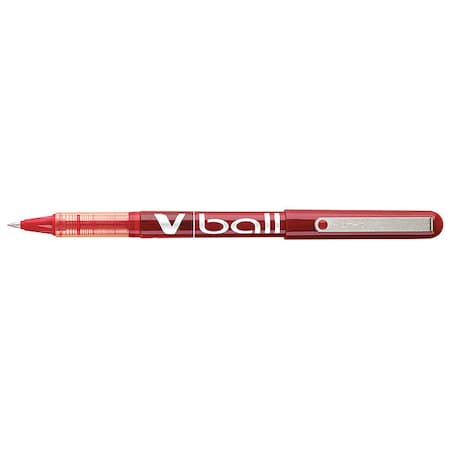 Pilot Pen, Vball, Rollerbl, 0.5Mm, Rd, PK12 35202