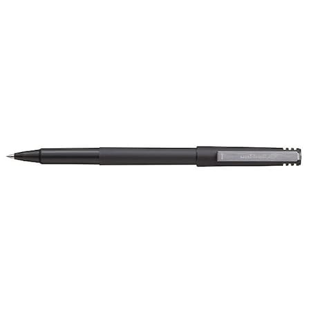 Uni-Ball Pen, Uniball, Roller, 0.7Mm, Bk, PK12 UBC60101